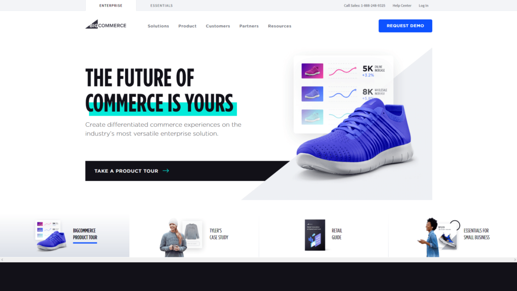 WooCommerce vs. BigCommerce 3 Screenshot 2019 12 07 The Future of Commerce Is Yours BigCommerce