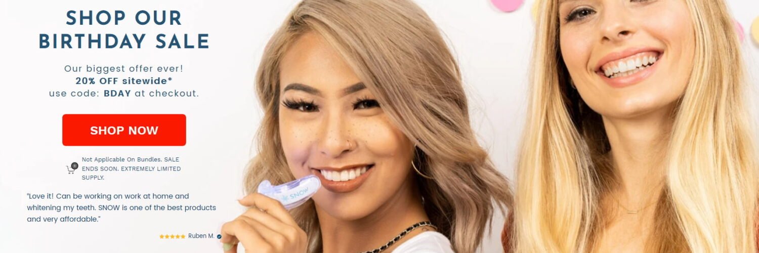 Snow - at-home teeth whitening solution