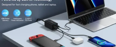 CCGP040101 Baseus GaN3 Pro 4 Ports Desktop Charger 65W EN1